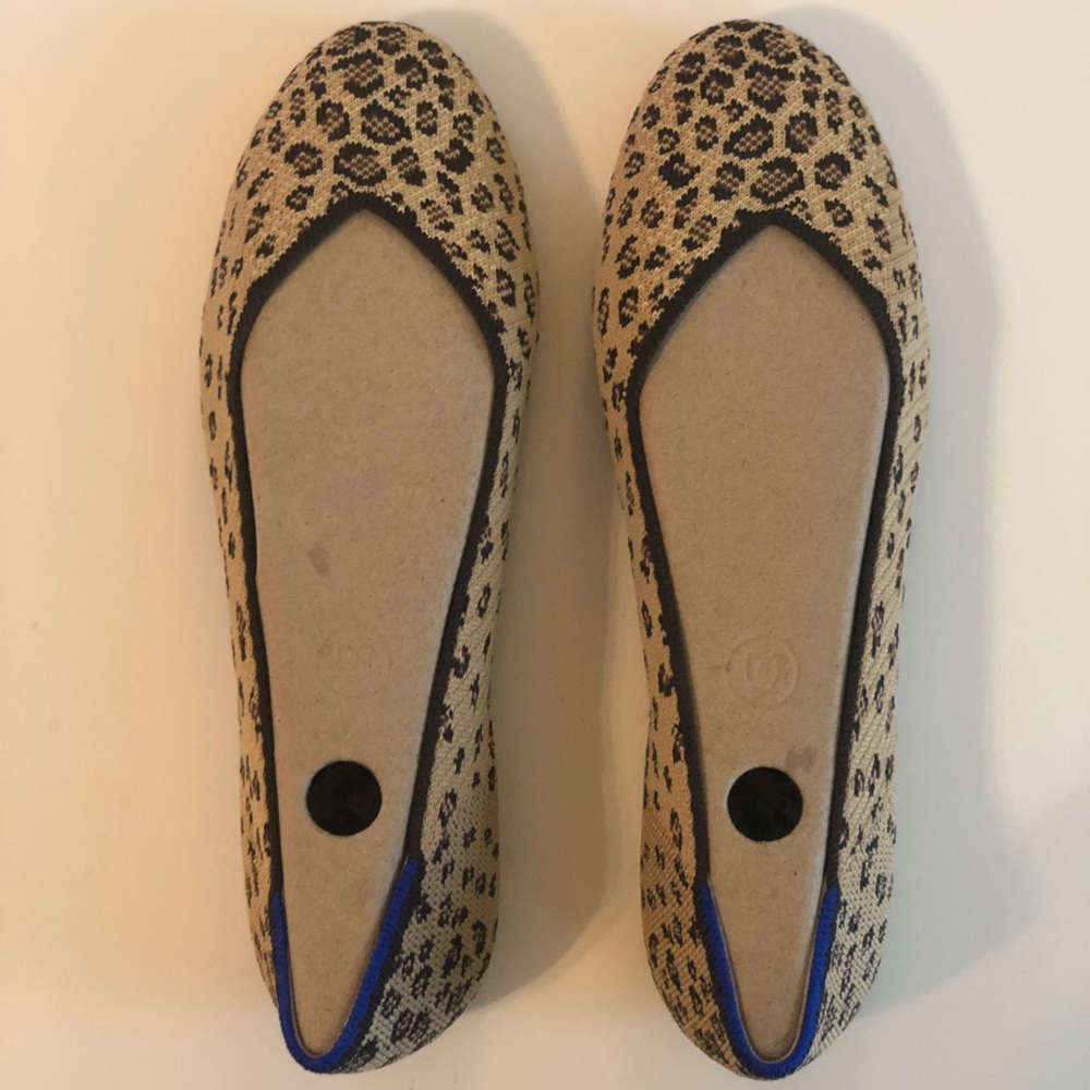 NWT Rothy's Flat Cheetah size 9